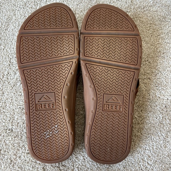 Reef Cushion Flip Flop Thong Sandal Brown Outdoors Comfort Spring Summer - Picture 7 of 8
